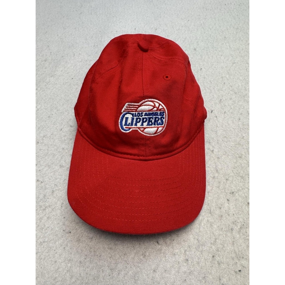 Los Angeles Clippers Hat Cap Strap Back Mens One Size Red NBA Basketball Adidas